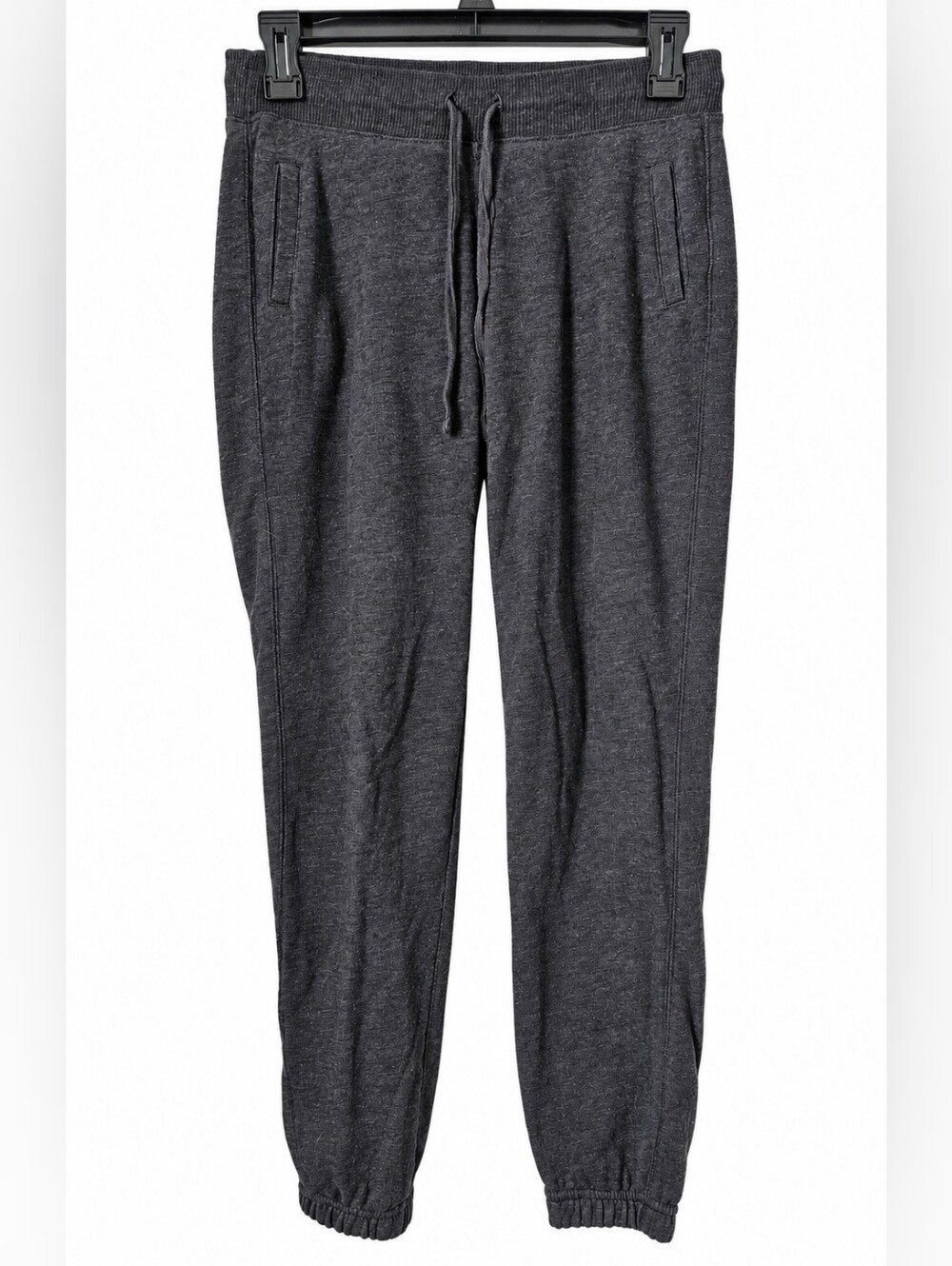 Old Navy Women's XS Petite Charcoal Gray Jogger Sweatpants Drawstring